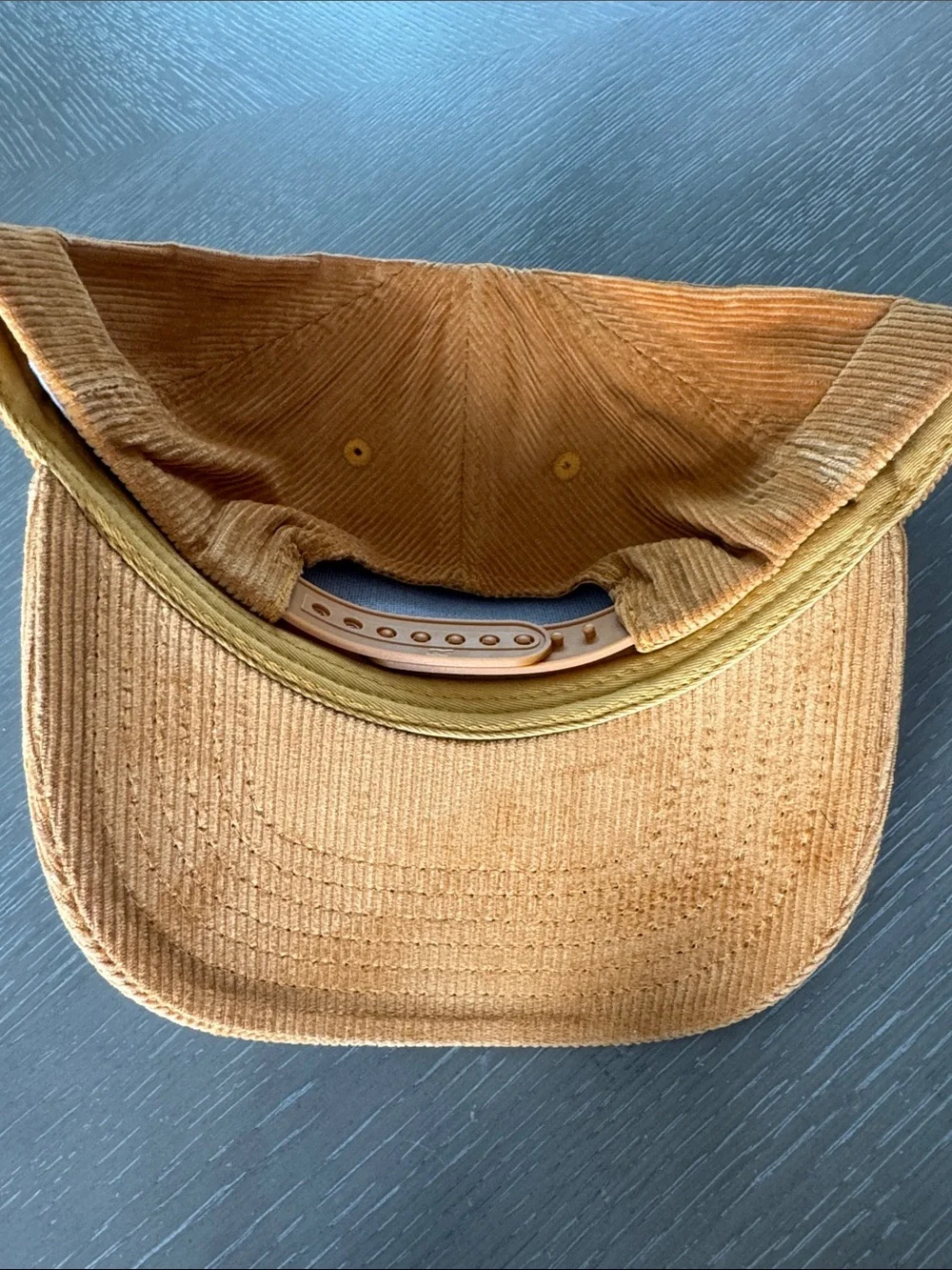New Corduroy Baseball Cap - Tan
